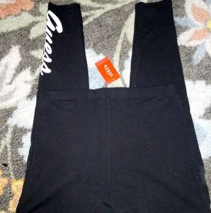 NWTs Guess* Black with Mesh Leggings